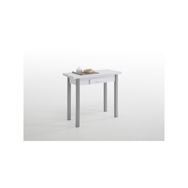 MESA COCINA LIBRO BLANCA 1CJ