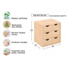 CAJONERA 3X2 PINO S/BARN