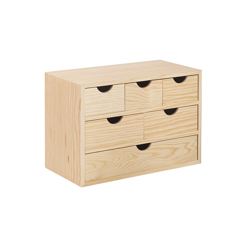 CAJONERA 3X2X1 PINO S/BARN