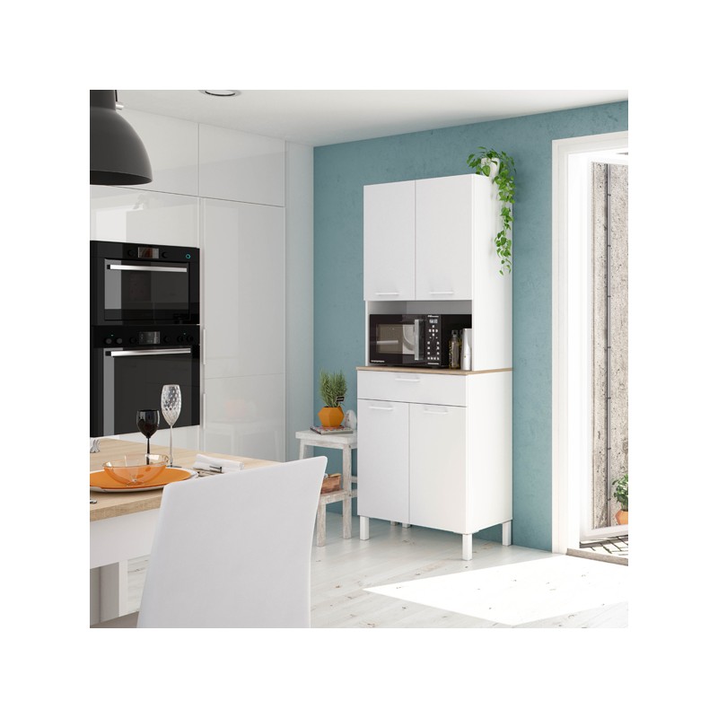 MUEBLE AUXILIAR COCINA 4P+1CJ