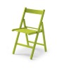 SILLA PLEGABLE MADERA VERDE