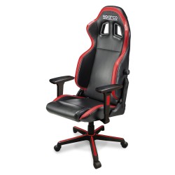 SILLON PIEL OFICINA-GAMING ROJO