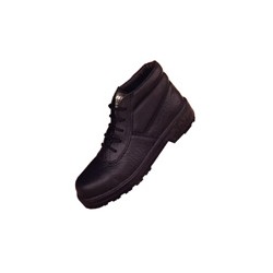 BOTA PIEL S3 PUNT/PLANT METAL MARRON