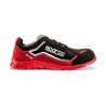 DEPORTIVA PIEL S3 ROJA/NGR PU+PL