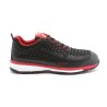 ZAPATO DEPORTIVO S3 NEGRO-ROJO