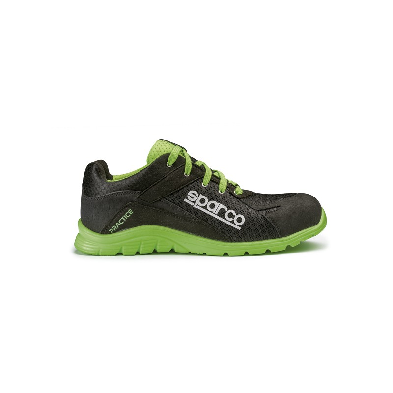 DEPORTIVA S1P SRC NGR/VER FLUO