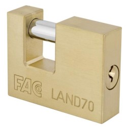 CANDADO LATON RECTANGULAR