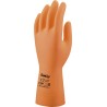 GUANTE LATEX INDUSTRIAL NARANJA