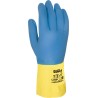 GUANTE LATEX IND AZUL/AMAR