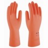 GUANTE LATEX INDUSTRIAL NARANJA