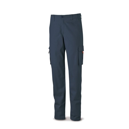 PANTALON ALGODON MULTIB AZUL