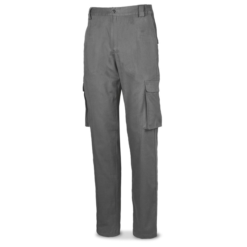 PANTALON STRETCH BASICO GRIS