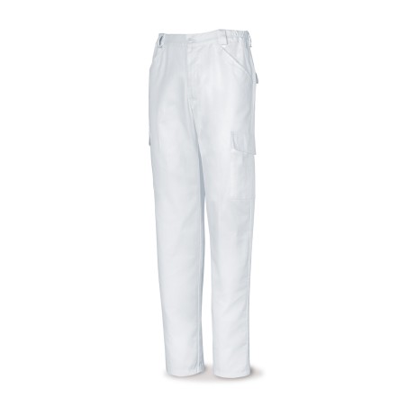 PANTALON TERGAL MULTIBOL BLANCO