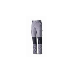 PANTALON STRETCH MULTIBOLSILLO GRIS