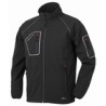 CHAQUETA SOFTSHELL 4B NEGRA