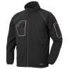 CHAQUETA SOFTSHELL 4B NEGRA