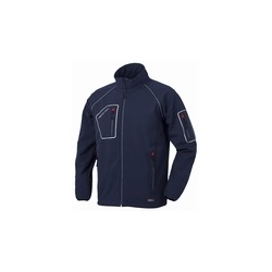 CHAQUETA SOFTSHELL 4B AZUL