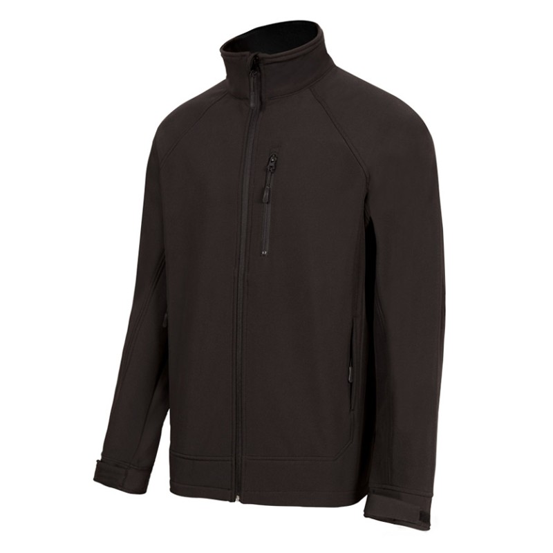 CHAQUETA SOFTSHELL NEGRA