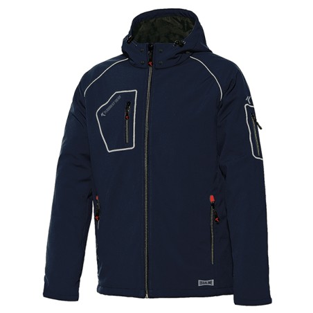 CHAQUETA SOFTSHELL ACOLC AZUL