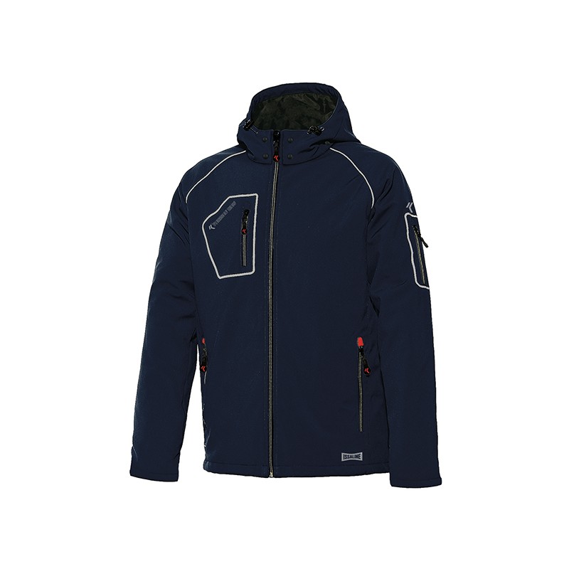 CHAQUETA SOFTSHELL ACOLC AZUL