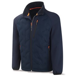 CAZADORA SOFTSHELL AZUL MARINO