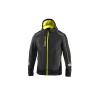 CAZADORA SOFTSHELL GRIS/AMA FLUOR