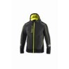 CAZADORA SOFTSHELL GRIS/AMA FLUOR