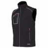 CHALECO SOFTSHELL SNAPPY NEGRO 4 BOLS