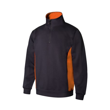 SUDADERA MARINO NARANJA