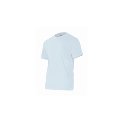 CAMISETA ALGODON M/CORT BLANCA