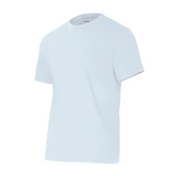 CAMISETA ALGODON M/CORT BLANCA