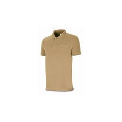 POLO C/BOLSILLO M/CORTA BEIGE