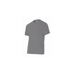 CAMISETA ALGODON M/CORTA GRIS