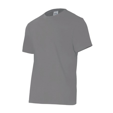 CAMISETA ALGODON M/CORTA GRIS