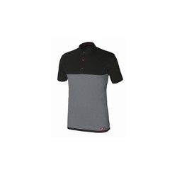 POLO M/CORTA STRETCH GRIS