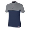 POLO M/CORTA STRETCH AZUL