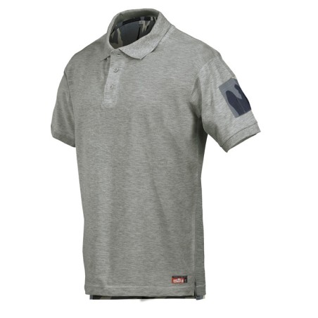 POLO M/CORTA ALGODON GRIS