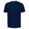 CAMISETA ALGODON M/CORT AZUL