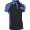 POLO M/CORTA C/BOLSILLO NGR/AZUL