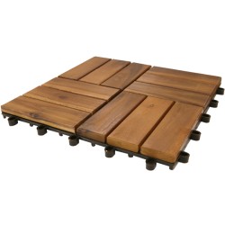 LOSETA MADERA ACACIA PACK 11 UDS