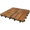 LOSETA MADERA ACACIA PACK 11 UDS