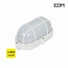 APLIQUE EXTERIOR LED 810 lm OVAL REJILLA 4000K