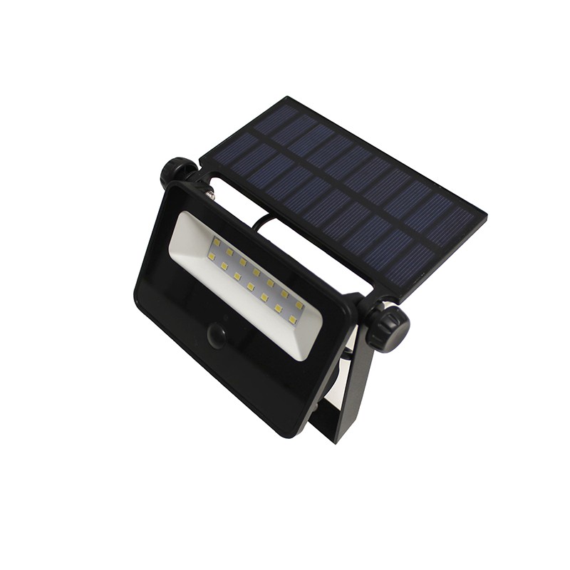 FOCO LED SOLAR + SENSOR 6500K 1650LM