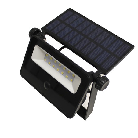 FOCO LED SOLAR + SENSOR 6500K 1650LM