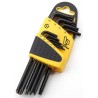 DESTORNILLADOR TORX JGO 9 PZS