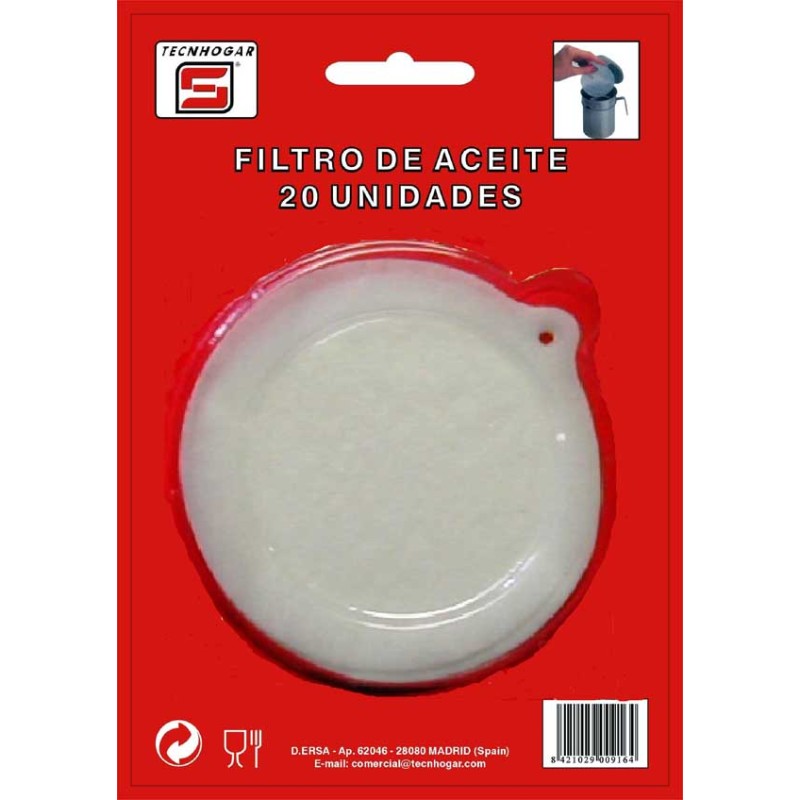 FILTROS ACEITE GRASERA 20 UNID