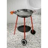 PAELLERO GAS+PAELLA 46CM+RUEDA