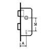 CERRADURA EMBUTIR F/ LATON