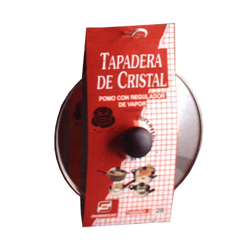 TAPA CRISTAL C/REGULADOR VAPOR