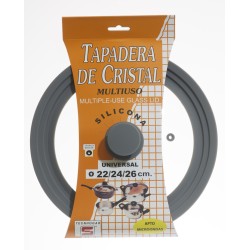 TAPA COCINA CRISTAL SILICONA